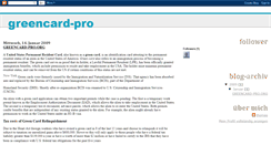 Desktop Screenshot of greencard-vision.blogspot.com