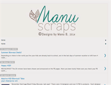 Tablet Screenshot of manu-scraps.blogspot.com