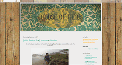 Desktop Screenshot of houseofher.blogspot.com