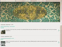 Tablet Screenshot of houseofher.blogspot.com