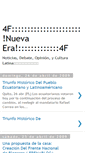 Mobile Screenshot of 4fnuevaera.blogspot.com