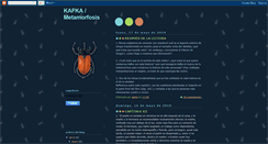 Desktop Screenshot of kafkaylametamorfosis.blogspot.com