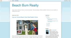 Desktop Screenshot of beachbumrealtyflorida.blogspot.com