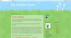 Desktop Screenshot of daddygoldenyears.blogspot.com