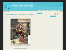 Tablet Screenshot of magialatinanaturaleza.blogspot.com