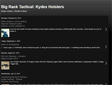 Tablet Screenshot of bigrackholsters.blogspot.com