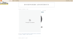 Desktop Screenshot of bookworm-thebookworm.blogspot.com