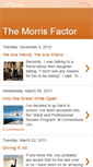 Mobile Screenshot of morrisfactor.blogspot.com