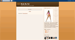 Desktop Screenshot of bodybyher.blogspot.com