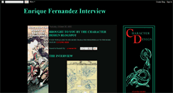 Desktop Screenshot of enrique-fernandez-interview.blogspot.com