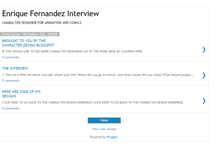 Tablet Screenshot of enrique-fernandez-interview.blogspot.com