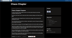 Desktop Screenshot of chaoschapter.blogspot.com