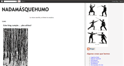 Desktop Screenshot of nadamasquehumo.blogspot.com