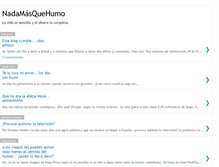 Tablet Screenshot of nadamasquehumo.blogspot.com