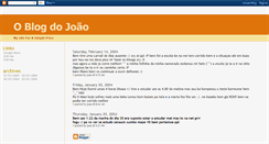 Desktop Screenshot of blogdojoao.blogspot.com