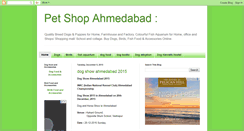 Desktop Screenshot of petshopahmedabad.blogspot.com