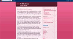 Desktop Screenshot of gut-instincts.blogspot.com