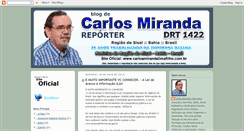 Desktop Screenshot of carlosmirandareporter.blogspot.com