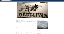 Desktop Screenshot of janeosullivan.blogspot.com