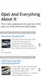 Mobile Screenshot of opelnews.blogspot.com