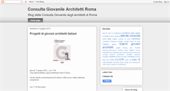 Desktop Screenshot of consultagiovanileroma.blogspot.com