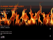 Tablet Screenshot of classicbattles.blogspot.com