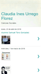 Mobile Screenshot of claudiaurregoflorez.blogspot.com