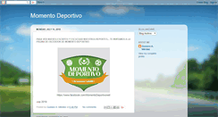 Desktop Screenshot of momentodeportivogustavo.blogspot.com