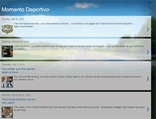 Tablet Screenshot of momentodeportivogustavo.blogspot.com