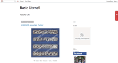 Desktop Screenshot of basic-utensil.blogspot.com