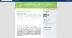 Desktop Screenshot of caminodesantiagorutadelmarmenor.blogspot.com