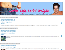 Tablet Screenshot of lovinlife-losinweight.blogspot.com