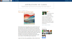 Desktop Screenshot of carol-artisticaspirations.blogspot.com