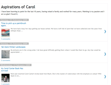 Tablet Screenshot of carol-artisticaspirations.blogspot.com