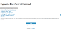 Tablet Screenshot of hypnoticdatesecret.blogspot.com