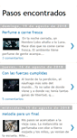 Mobile Screenshot of pasosencontrados.blogspot.com