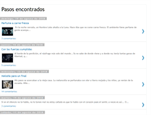 Tablet Screenshot of pasosencontrados.blogspot.com