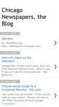 Mobile Screenshot of chicagonewspapers.blogspot.com