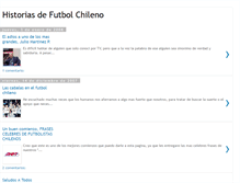 Tablet Screenshot of historiasdefutbolchileno.blogspot.com