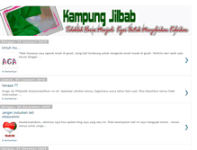 Tablet Screenshot of kampungjilbab.blogspot.com