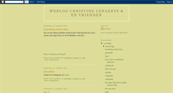 Desktop Screenshot of christine4lenaerts.blogspot.com