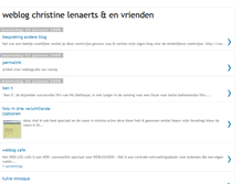 Tablet Screenshot of christine4lenaerts.blogspot.com