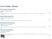 Tablet Screenshot of liveinidaho-ulysses.blogspot.com