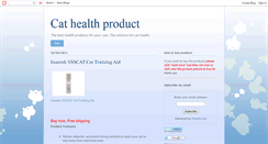 Desktop Screenshot of cathealthproduct.blogspot.com
