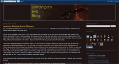 Desktop Screenshot of letrangeeve.blogspot.com