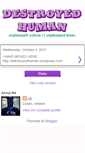 Mobile Screenshot of destroyedhuman.blogspot.com