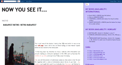 Desktop Screenshot of budapestthenandnow.blogspot.com