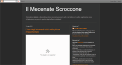 Desktop Screenshot of ilmecenatescroccone.blogspot.com
