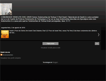 Tablet Screenshot of congregacaoisraelitaoheldavid.blogspot.com