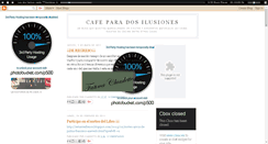 Desktop Screenshot of cafeparadosilusiones.blogspot.com